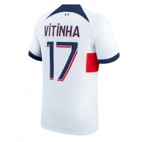 Paris Saint-Germain Vitinha Ferreira #17 Vieraspaita 2023-24 Lyhythihainen